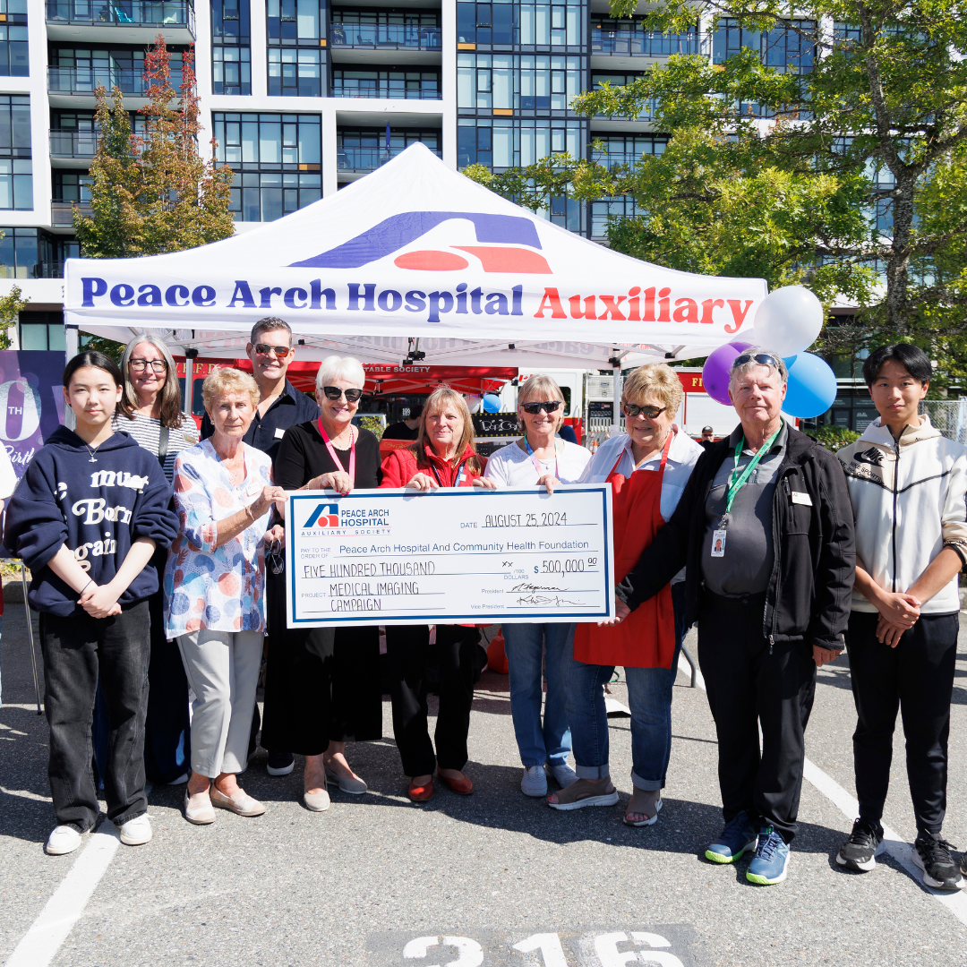 Peace Arch Hospital’s 70th Birthday Was a Splashing Success